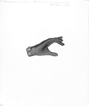 Riding Glove Graphite Drawing