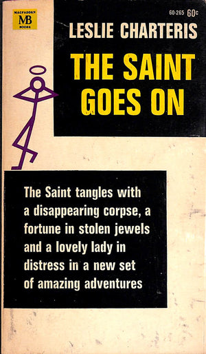 "The Saint Goes On" 1966 CHARTERIS, Leslie