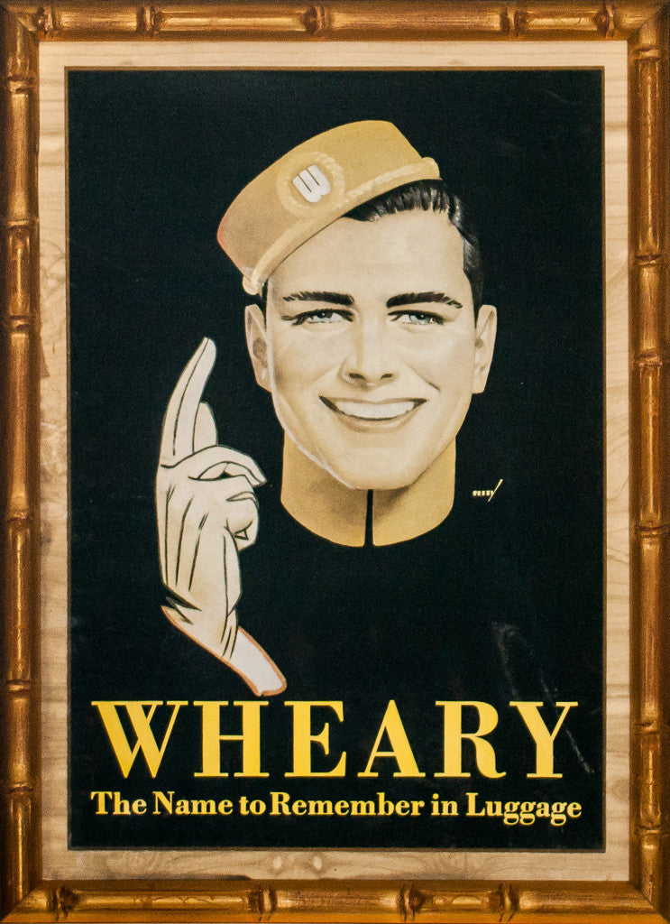 "Wheary: The Name To Remember in Luggage" (SOLD)