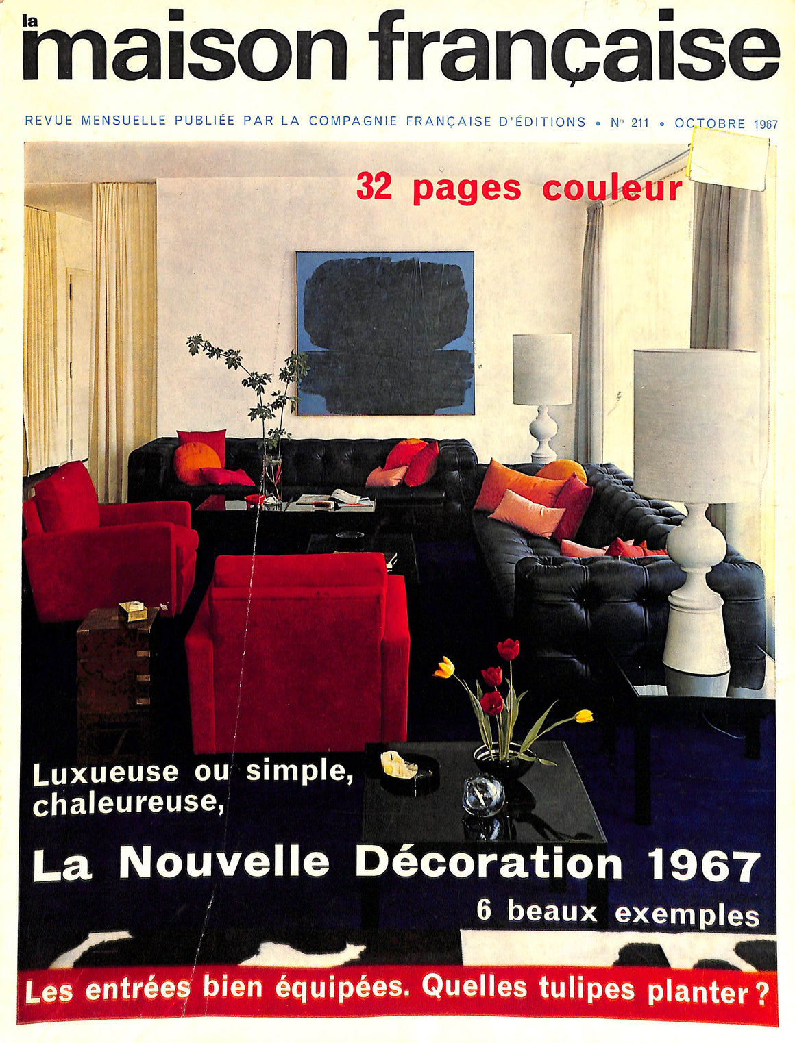 "Maison Francaise #211" Octobre 1967 (SOLD)