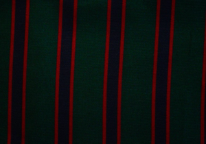Brooks Brothers Silk Neckwear w/ Green, Navy & Maroon Regimental Stripes