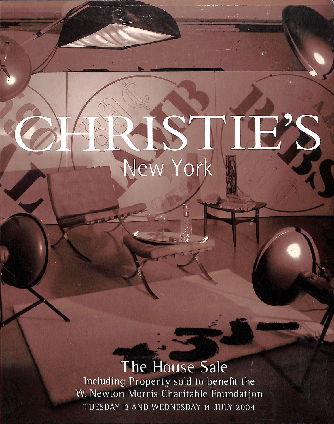 The House Sale Including Property Sold To Benefit The W. Newton Morris Charitable Foundation 2004 Christie's New York