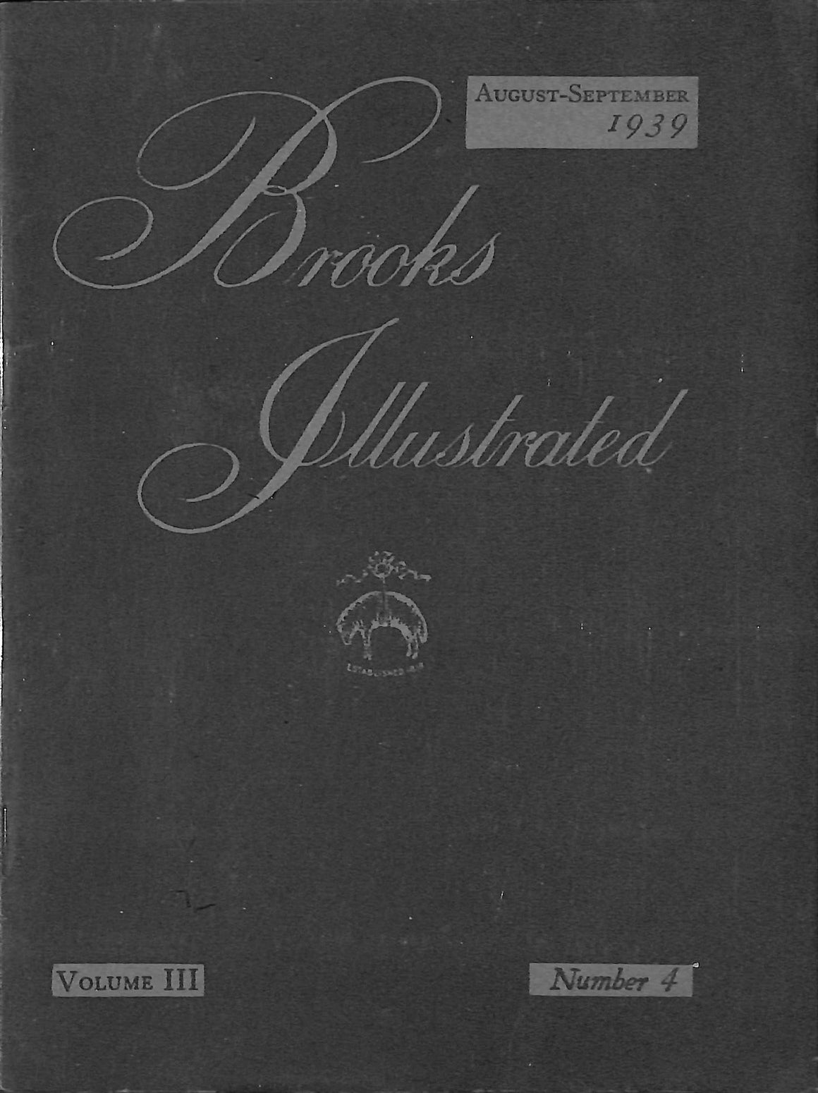 Brooks Brothers Brooks Illustrated August-Sept. 1939 (SOLD)