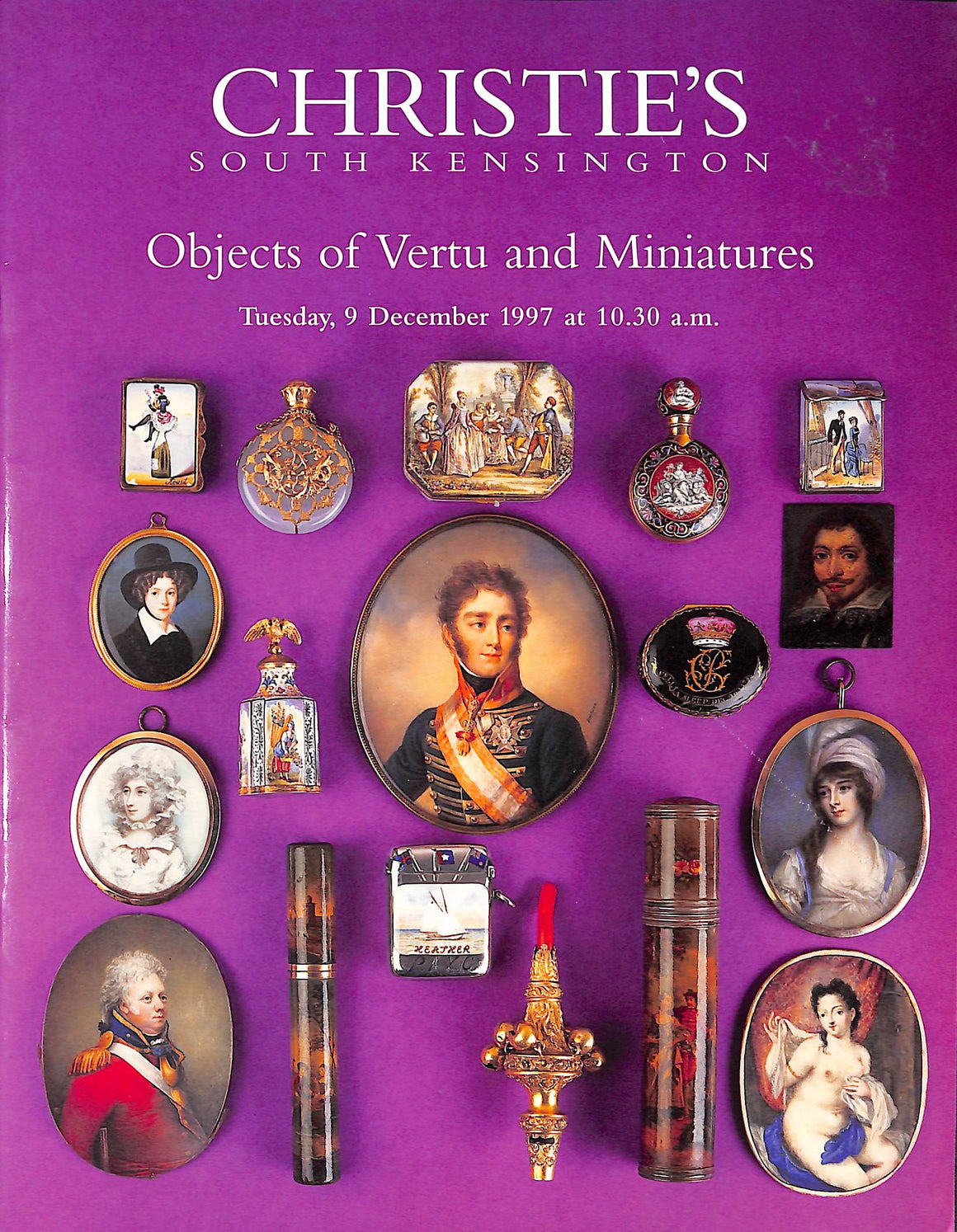 Objects Of Vertu And Miniatures 1997 Christie's South Kensington