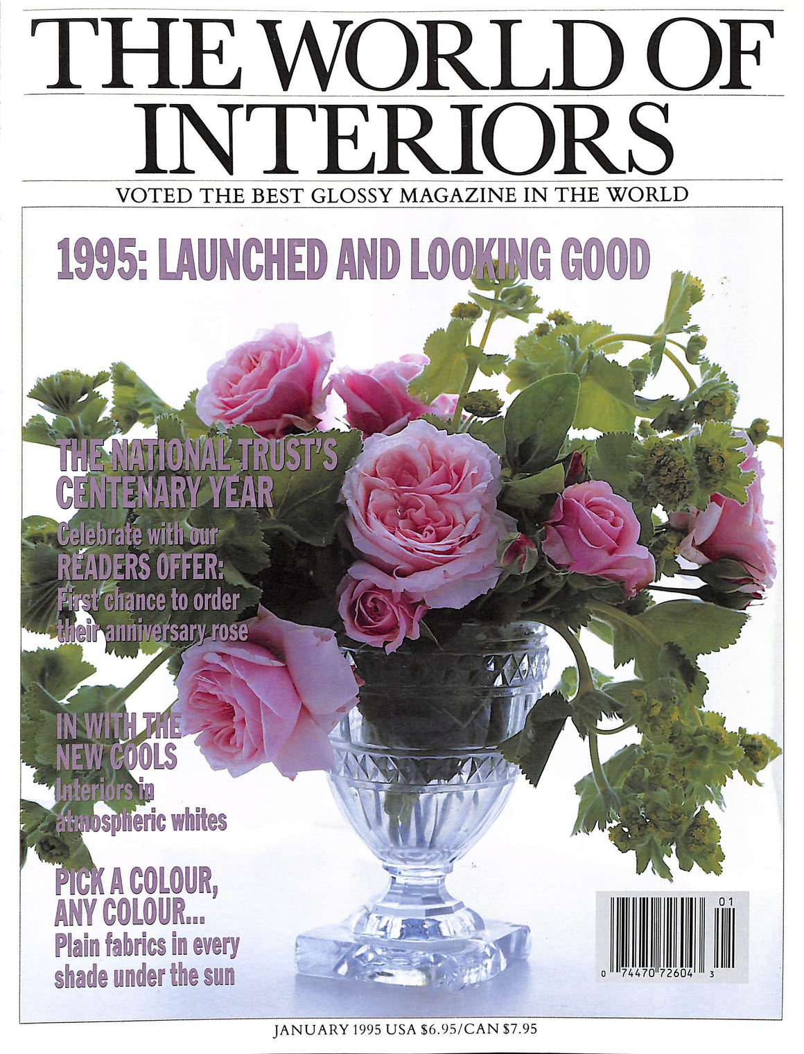 The World of Interiors January 1995