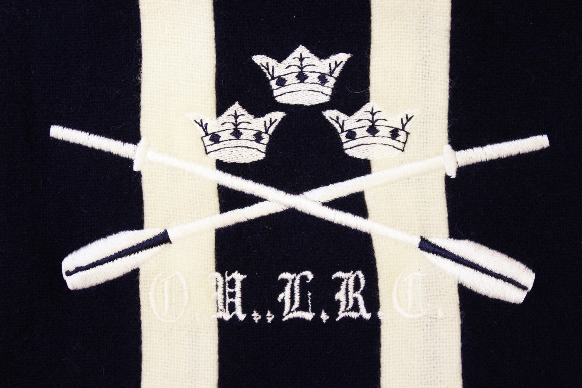Oxford University Lightweight Rowing Club X'd Oar & Crown Scarf (SOLD)