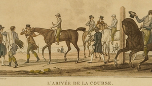 L'Arivee De La Course (SOLD)