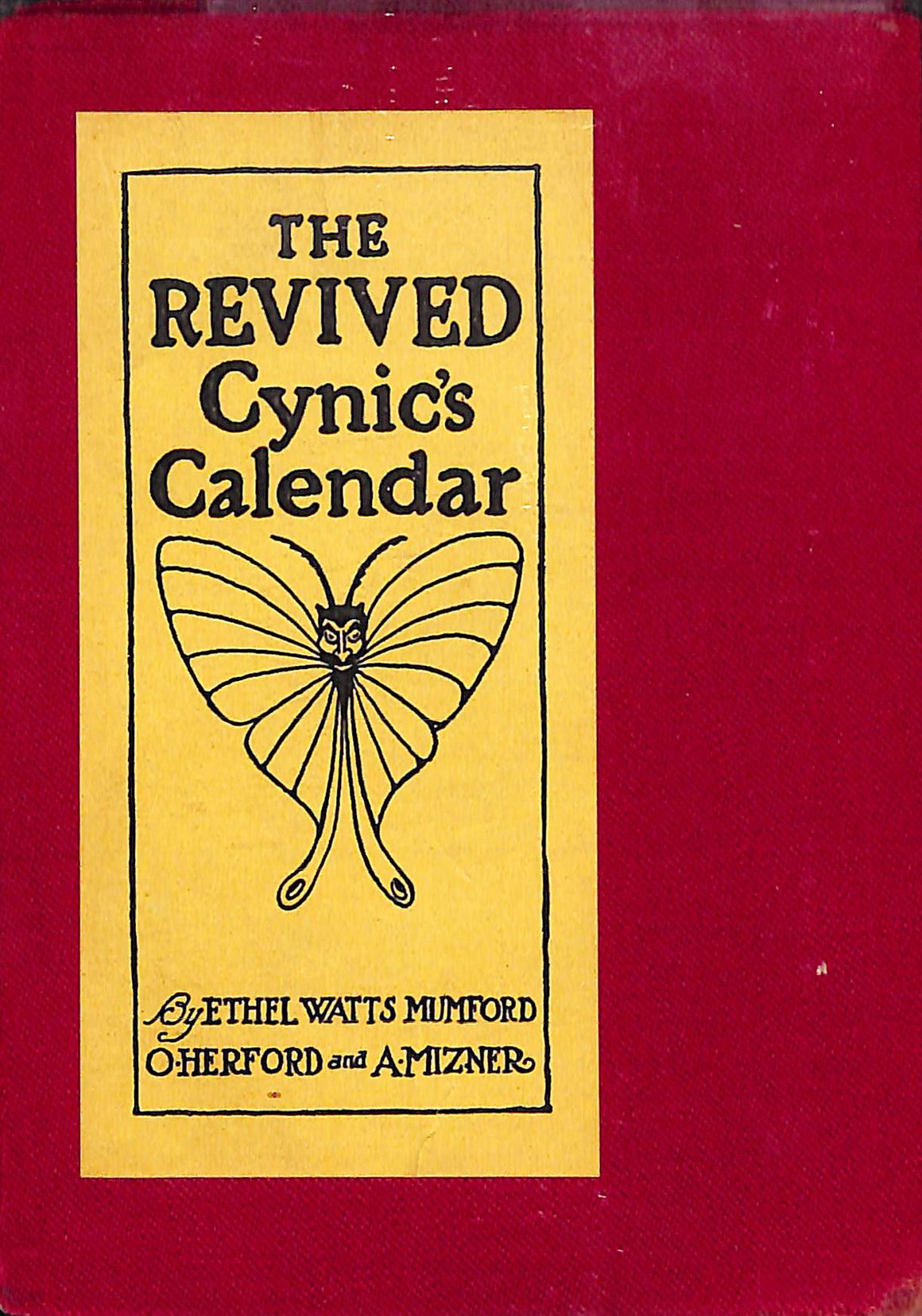 "The Revived Cynic's Calendar!" 1917 MUMFORD, Ethel Watts