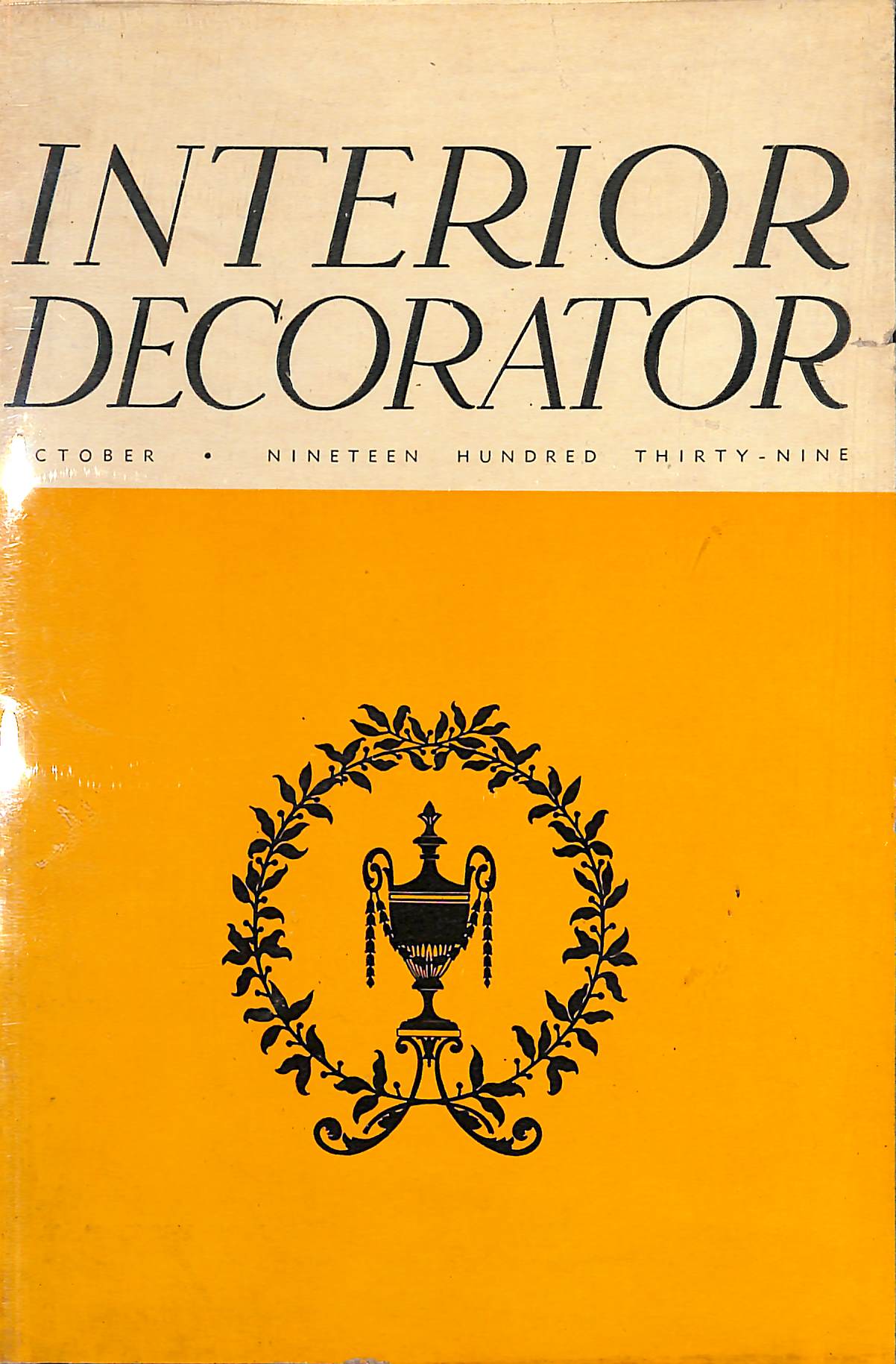 Interior Decorator October 1939