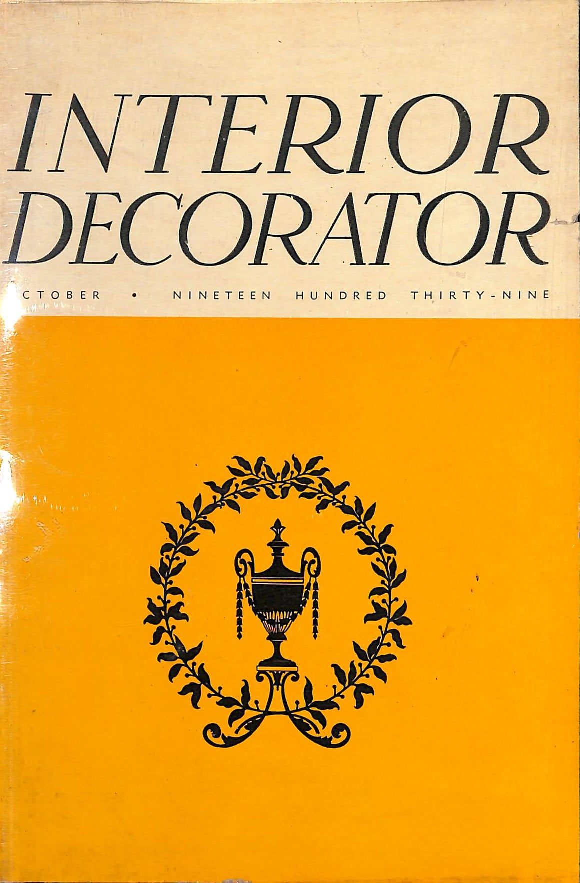 Interior Decorator October 1939