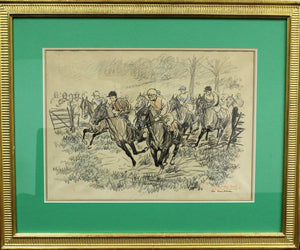 "Over The Road Maryland Hunt Cup" 1927 (SOLD)