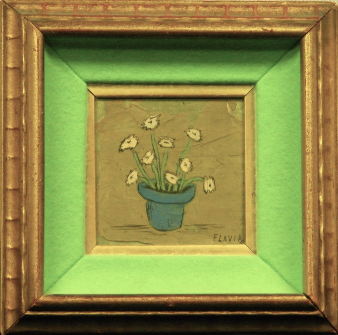 Potted Flowers (SOLD)