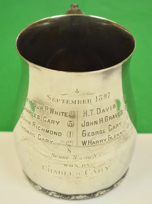 "Silverplate Engraved American Polo Mug" September 1897