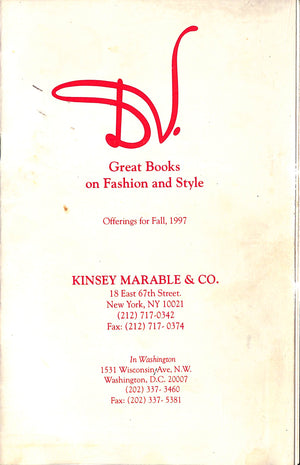 DV Great Books On Fashion And Style Fall 1997