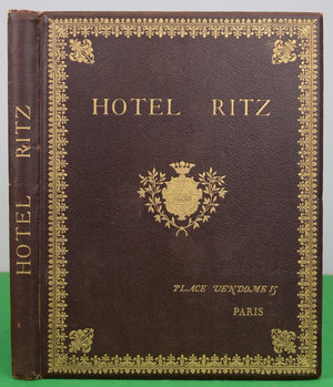 "Hotel Ritz Historique de la Place Vendome 15 Paris" 1899