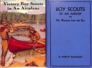 "Victory Boy Scouts In An Airplane: Or The Warning From The Sky" RALPHSON, G. Harvey