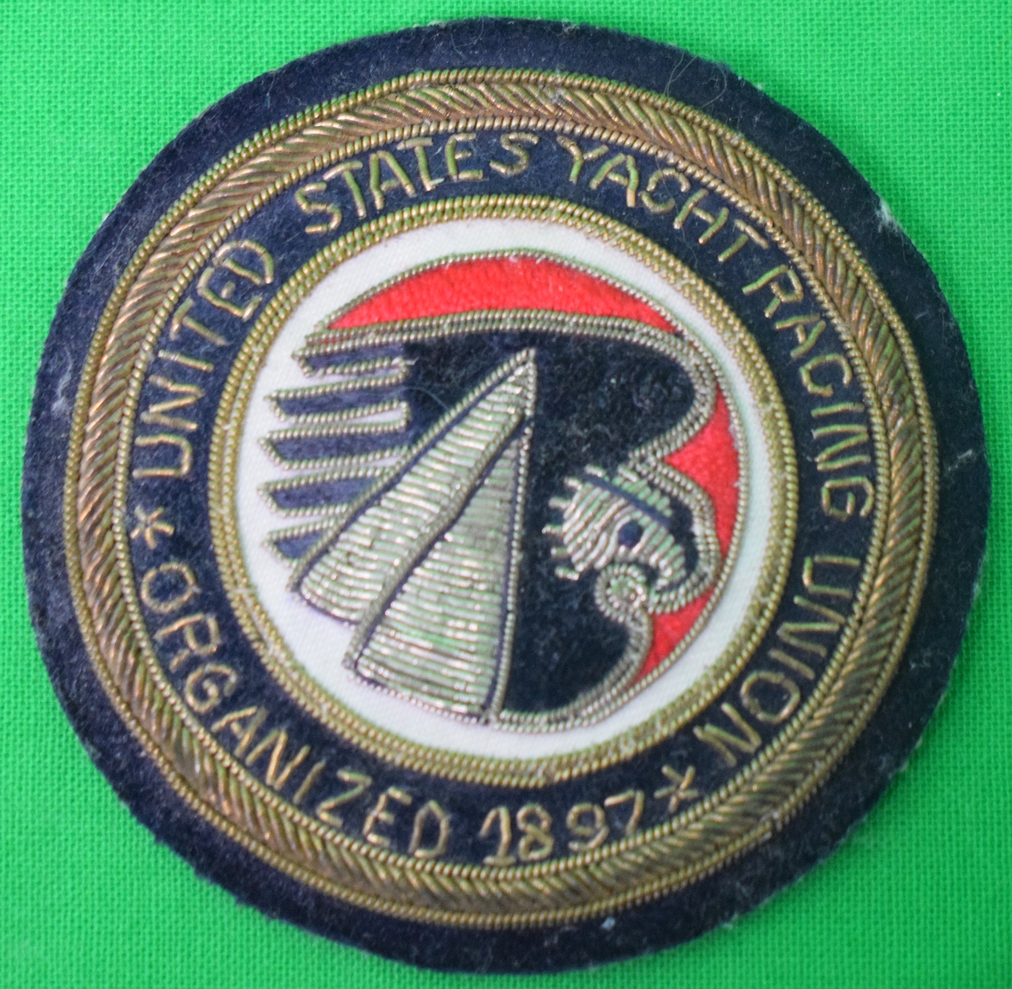 United States Yacht Racing Union Blazer Badge