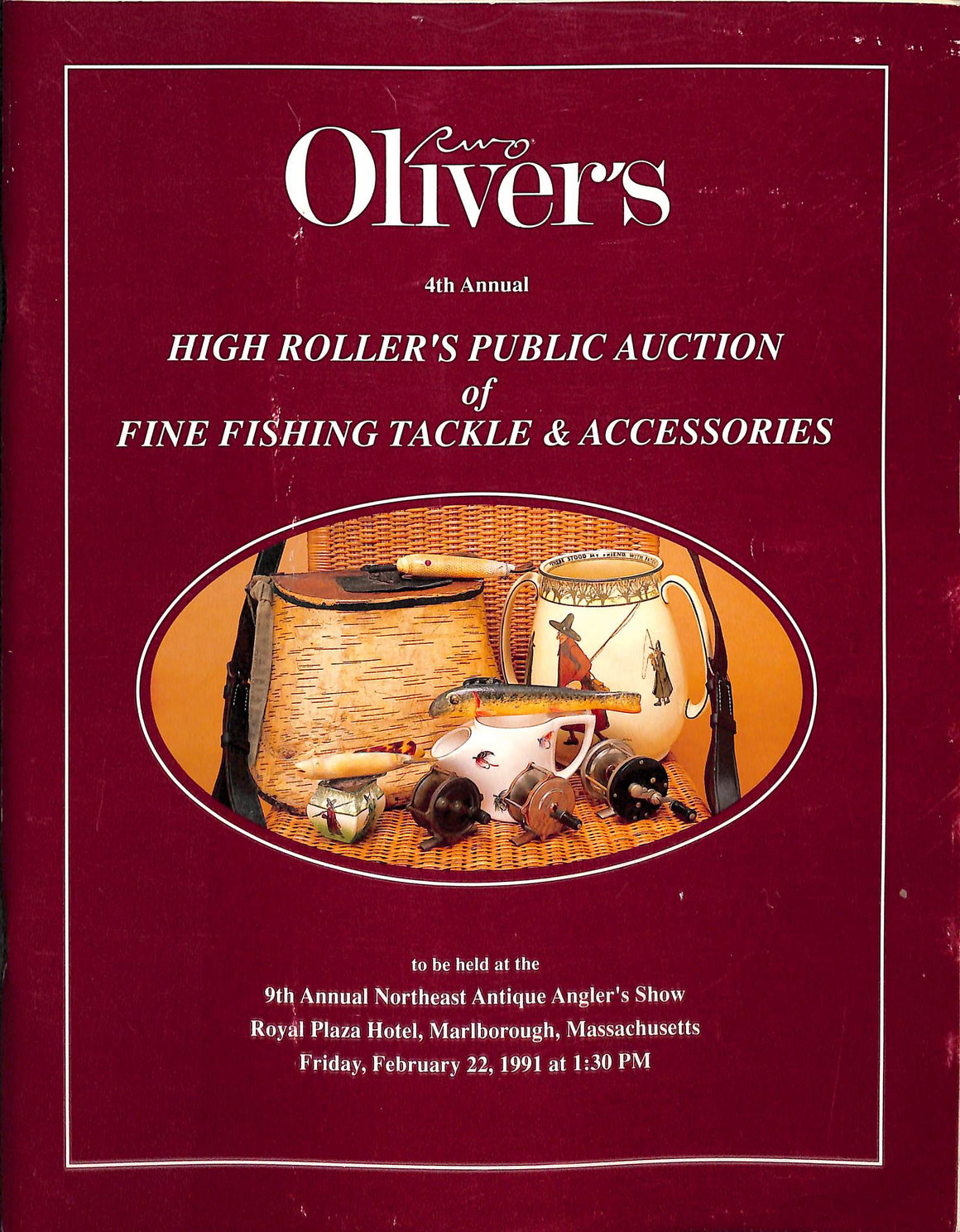 Oliver's 4th Annual High Roller's Public Auction Of Fine Fishing Tackle & Accessories