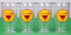 "Set x 4 Myopia Hunt Club Tervis 16oz Tumblers" (NEW)