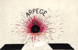 Lanvin Paris Arpege Perfume Starburst c1950s Artwork