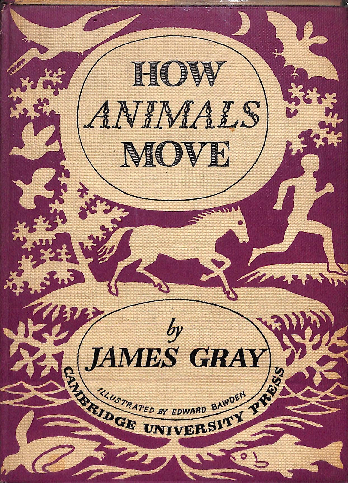"How Animals Move: The Royal Institution Christmas Lectures 1951" 1953 GRAY, James