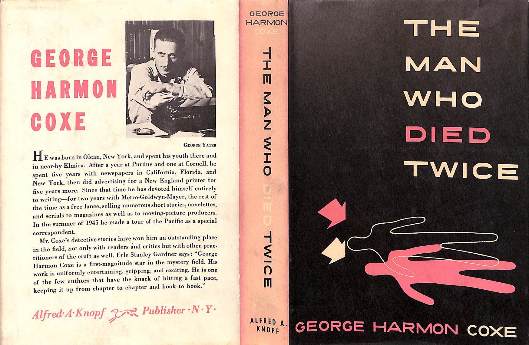 "The Man Who Died Twice" 1951 COXE, George Harmon