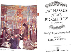 "Parnassus Near Piccadilly: An Anthology" FREWIN, Leslie
