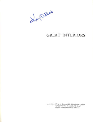 "Great Interiors" 1971 BEATON, Cecil