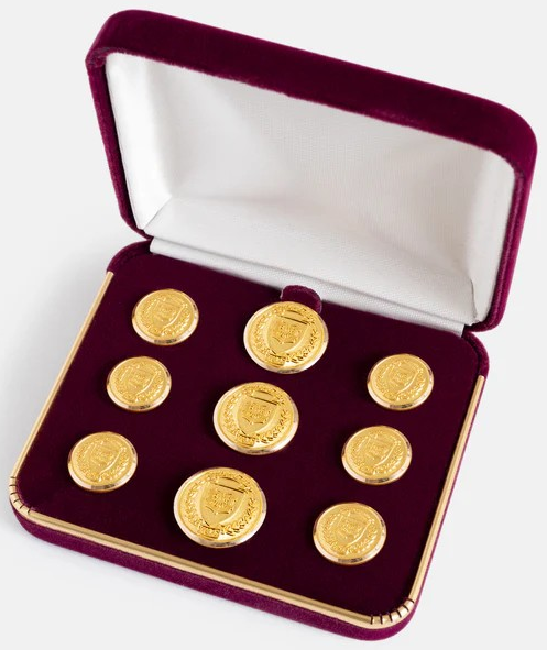 J. Press Yale University Vintage Blazer Buttons (New w/ Box) (SOLD)