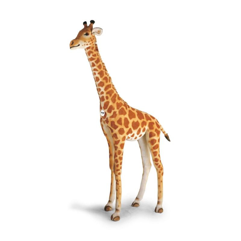 "Steiff Studio Giraffe Beige 100 In." Provenance: The Susie Hilfiger Collection