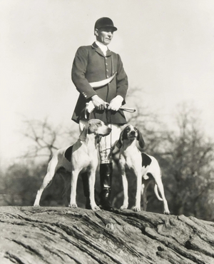 Elias Chadwell Huntsman- Millbrook Hounds 1934 Framed Photo