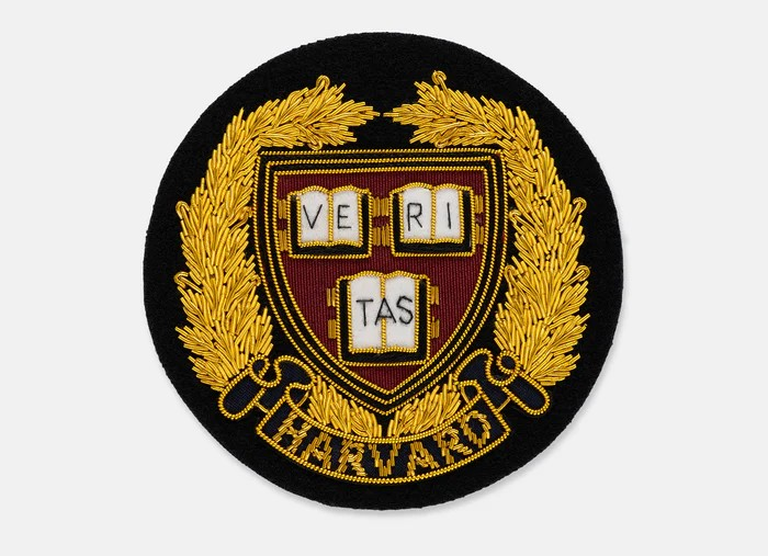"J. Press x Harvard University Vintage Blazer Badge" (DEADSTOCK)