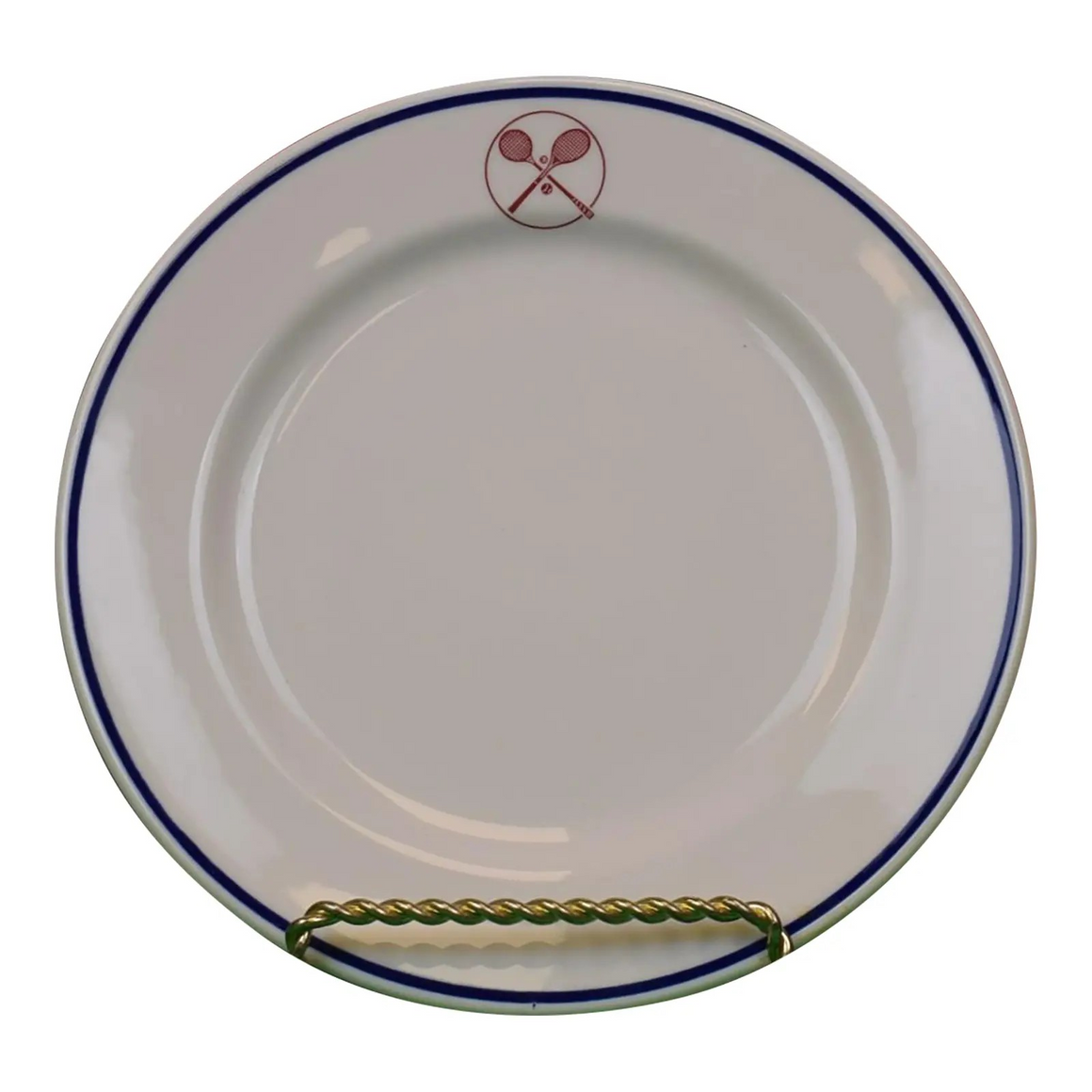 "Racquet & Tennis Club New York c1980 Luncheon Plate"
