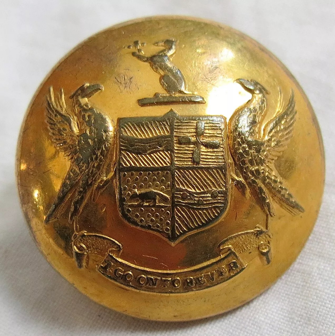 The Brook Club New York Member's Brass Button