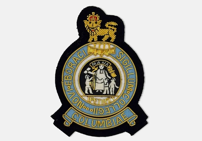 "J. Press x Columbia University Vintage Blazer Badge - Early Style" (DEADSTOCK)