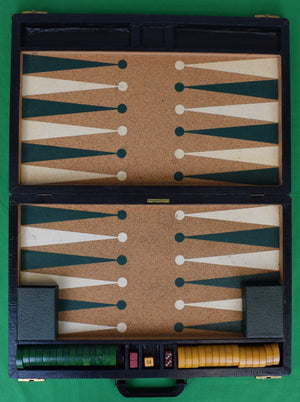 Abercrombie & Fitch Bakelite Backgammon Board Set