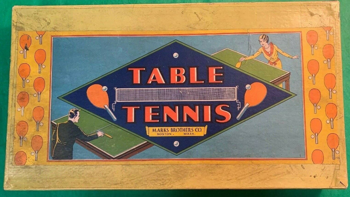 "Table Tennis Boxed Set c1930 By Marks Brothers"