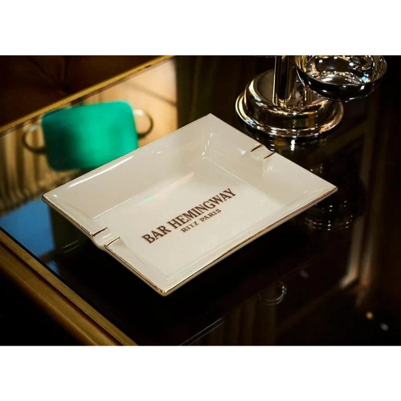 Bar Hemingway Ritz Paris Porcelain Ashtray (New)