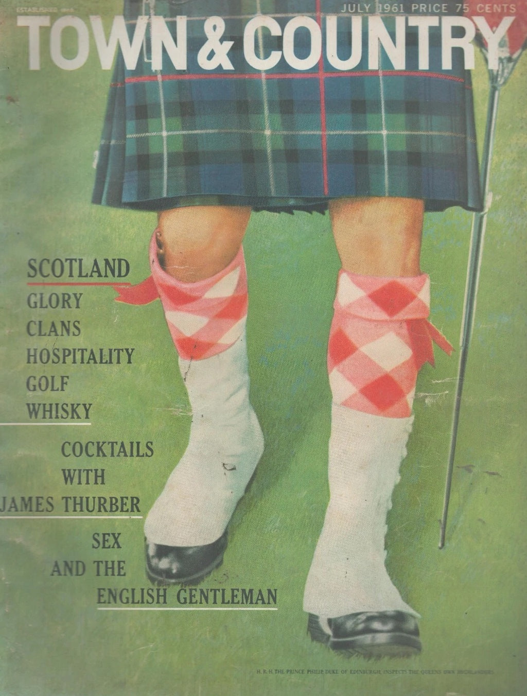 Town & Country Magazine Scotland Issue July 1961