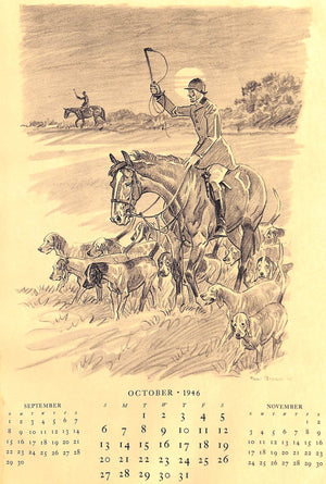 Paul Brown Calendar 1946