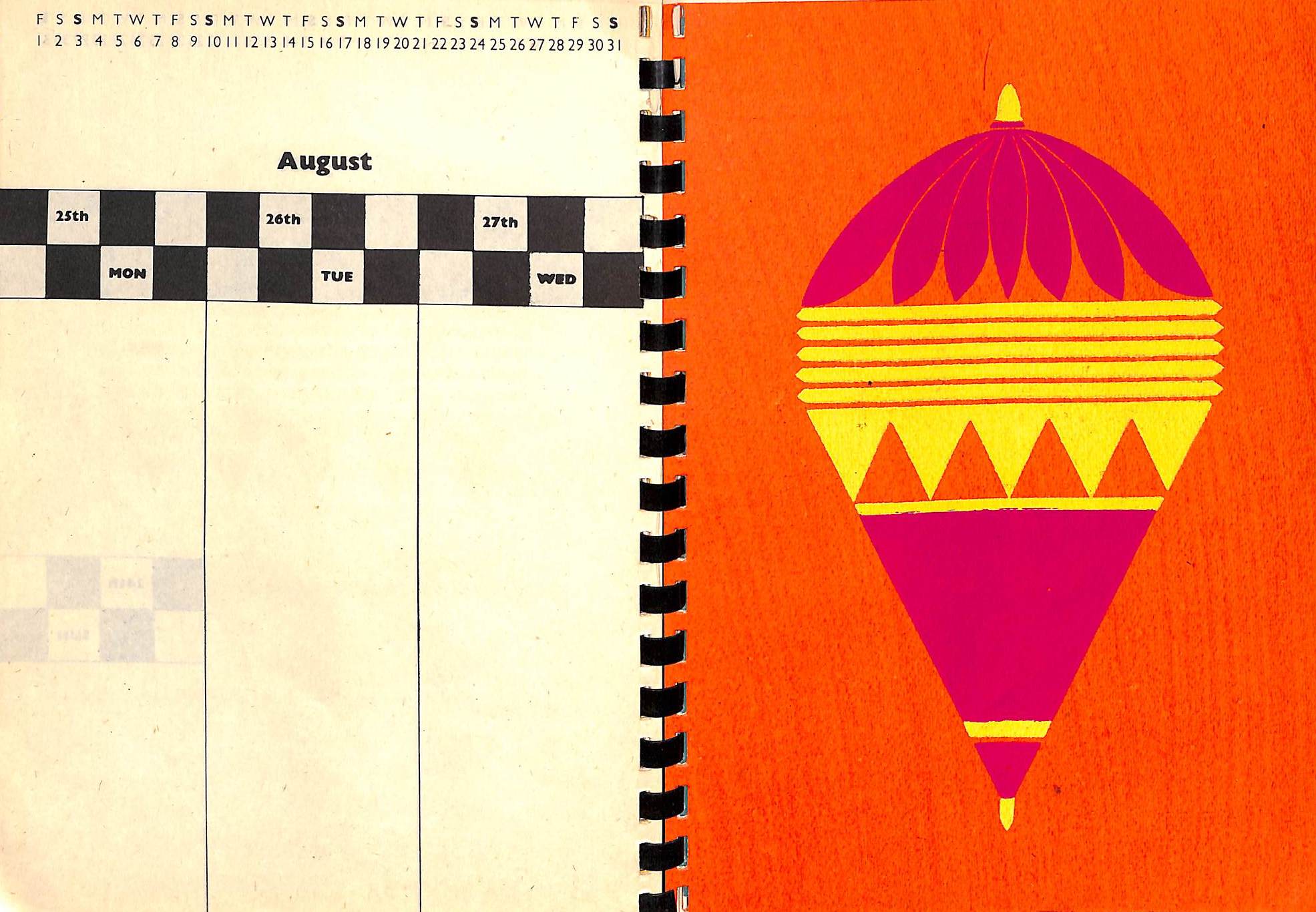 India 1975 Calendar