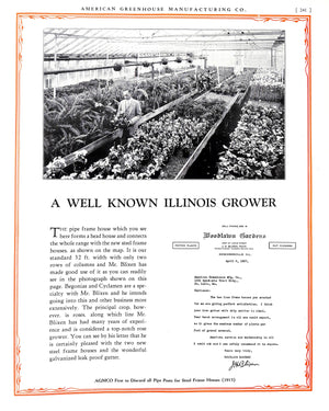 "American Greenhouses" 1928