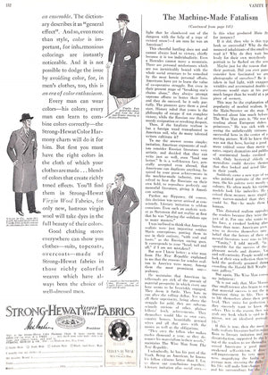 "Vanity Fair" December 1927 (SOLD)
