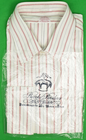 Brooks Brothers French Cuff Dress Shirt 17-4 (New/ Old Deadstock!)