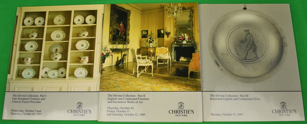 "The Devine Collection 3 Vol Slipcase" 1985 Christie's