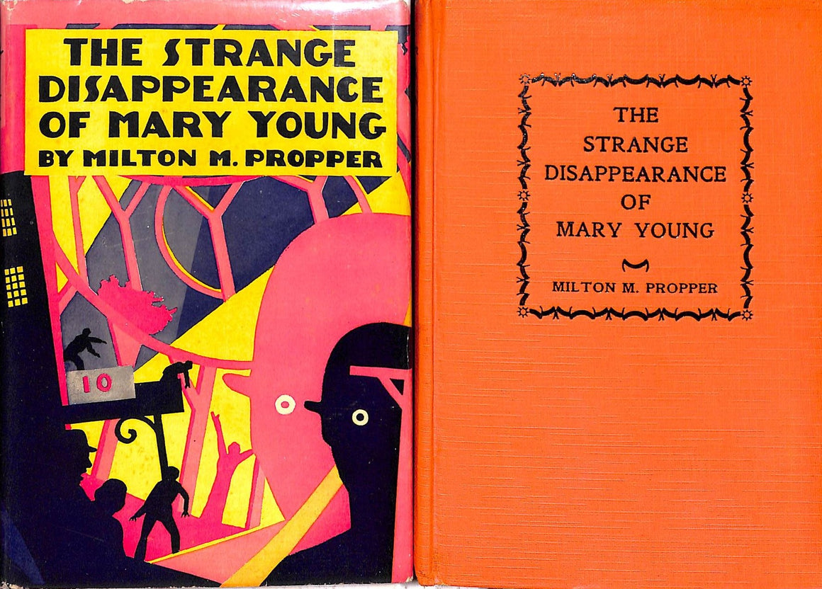 "The Strange Disappearance Of Mary Young" 1929 PROPPER, Milton M.