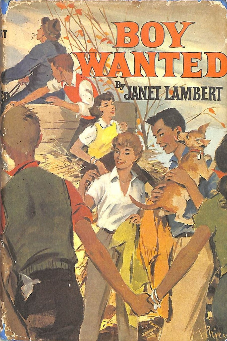 "Boy Wanted" 1959 LAMBERT, Janet