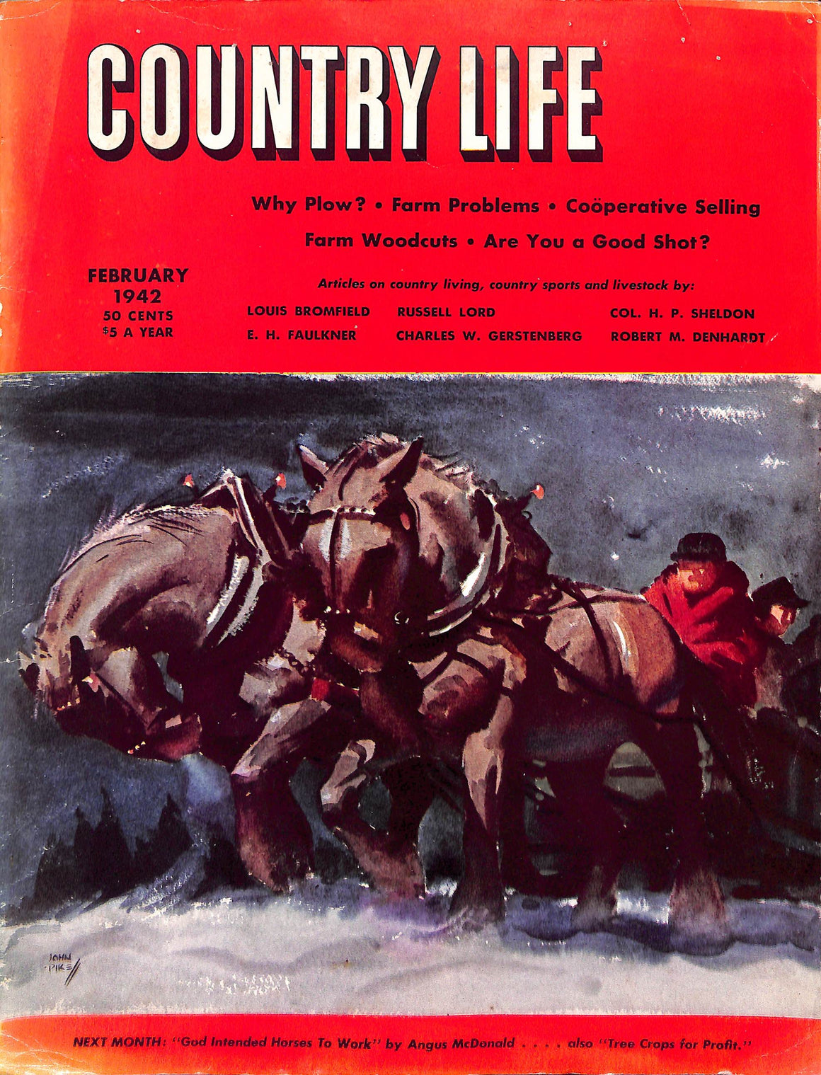 "Country Life: February 1942"