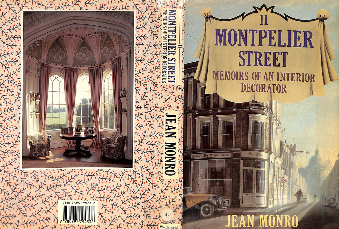 "11 Montpelier Street: Memoirs of An Interior Decorator" 1988 Monro, Jean
