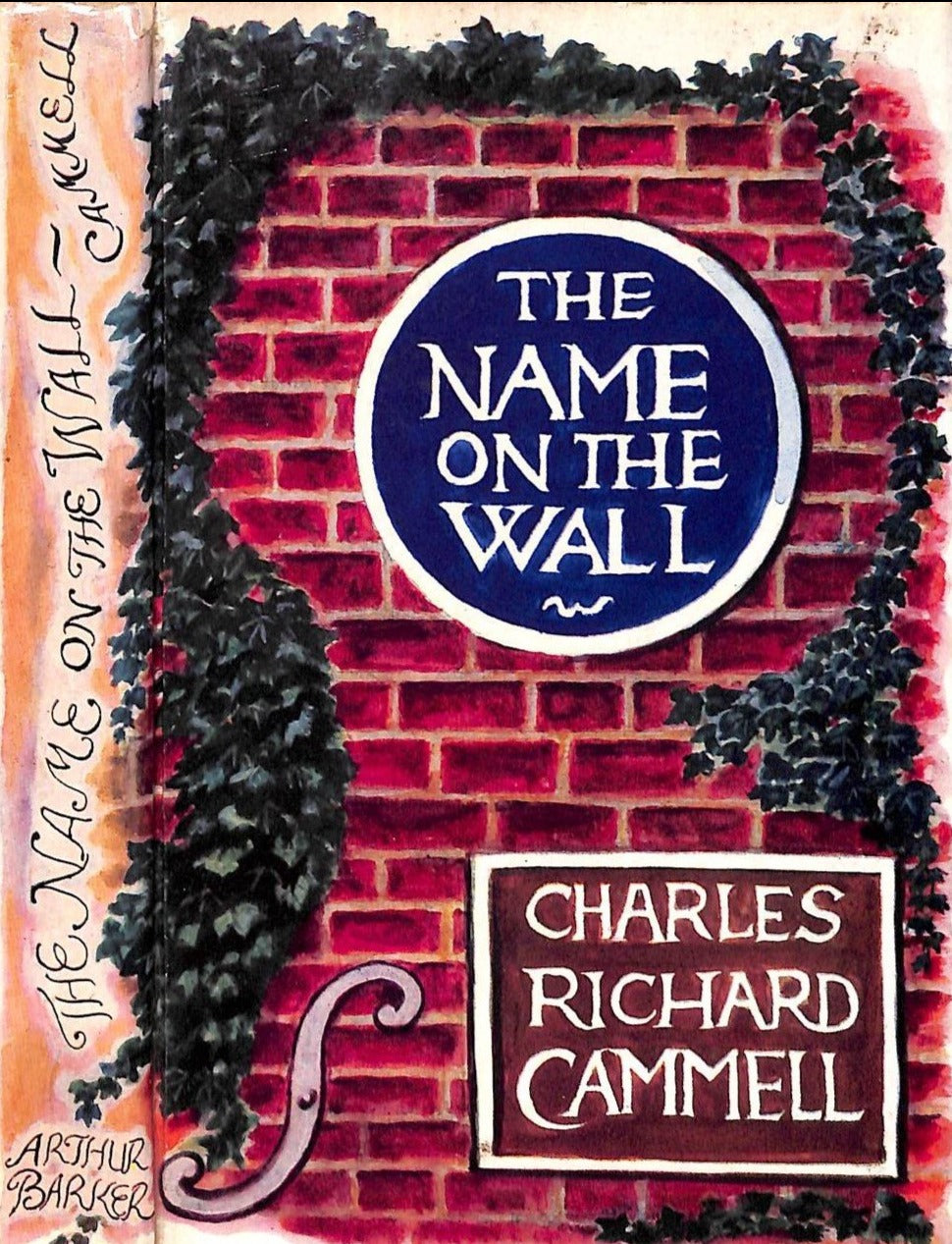 "The Name On The Wall" 1960 CAMMELL, Charles Richard